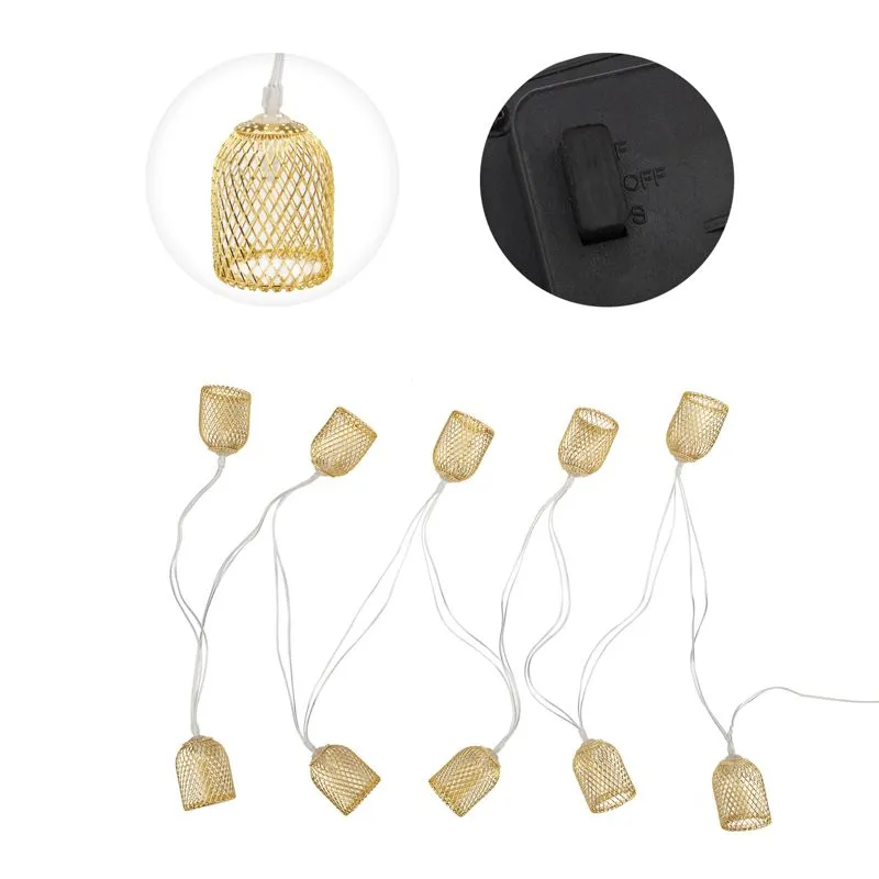 Гирлянда садовая (каскад) Ночная Лампада 4м, 2700К, с аккумулятором и выносной солнечной панелью LAMPER - Фото 3