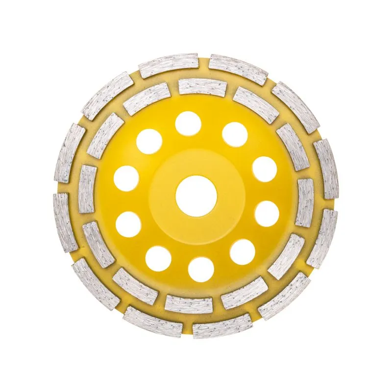 Чашка алмазная шлифовальная, двухрядная, 150х22,2мм KRANZ - Фото 2