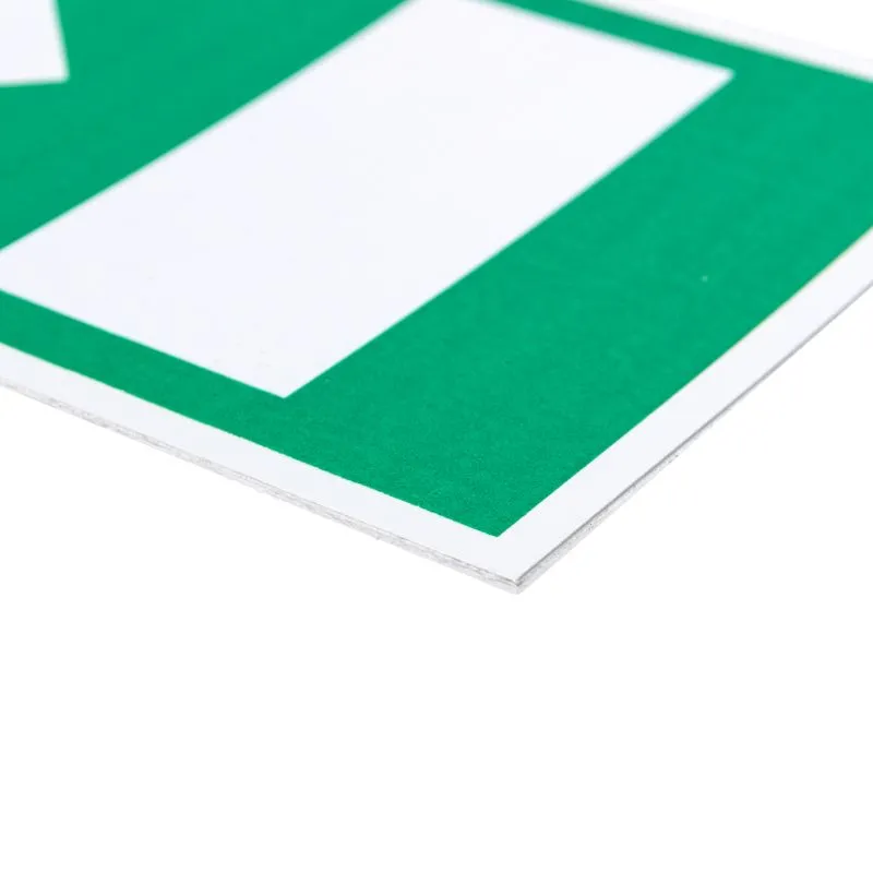 Табличка ПВХ эвакуационный знак «Направление к эвакуационному выходу направо» 100х300 мм REXANT - Фото 2