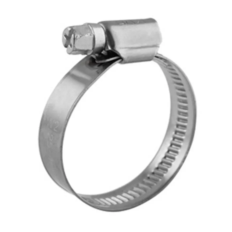 Хомут червячный 60-80/12-0,8мм, нержавеющая сталь W2, (25 шт/уп) REXANT 07-0760-12