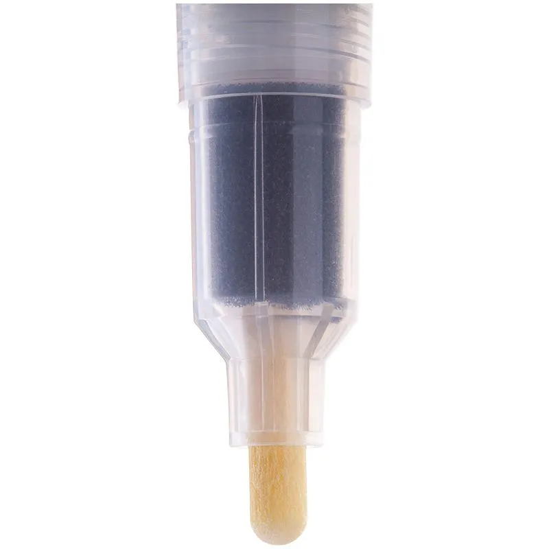 Маркер меловой Chalk Marker 3мм, спиртовая основа, белый MunHwa - Фото 5