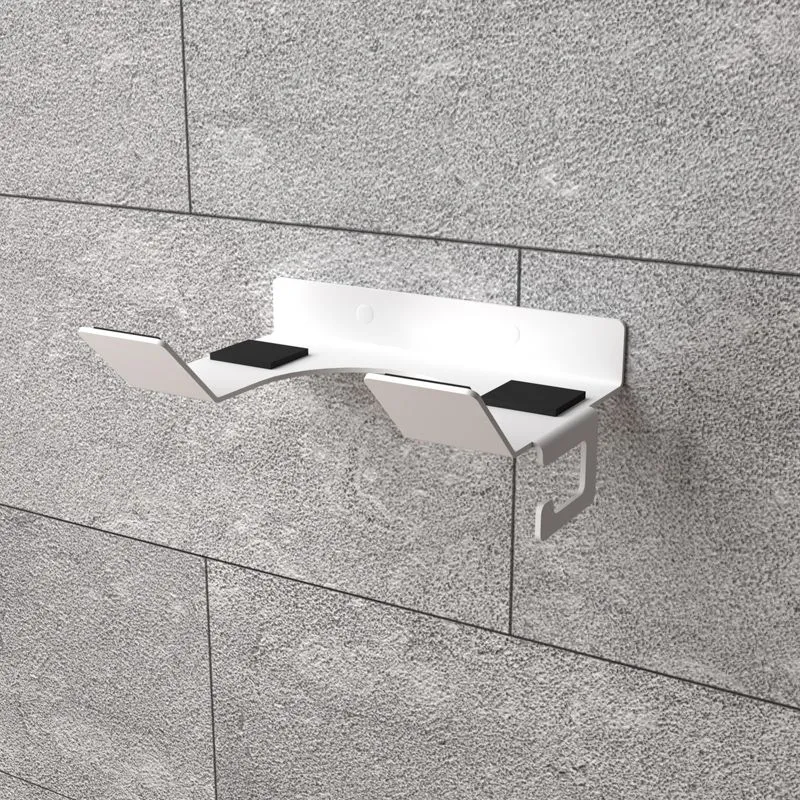 Держатель для хранения фена с креплением для сетевого кабеля, белый REXANT - Фото 2