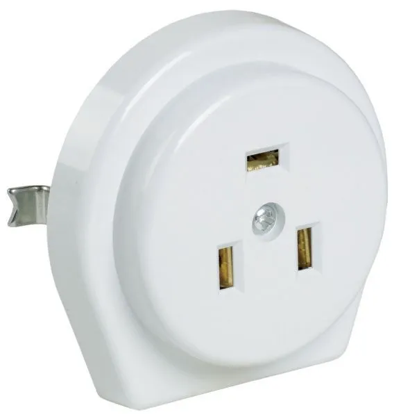 РПпл11-01-Ст Розетка разборная для плиты с заземлением скрытая установка 32А белая IEK ERP11-32-01-K01