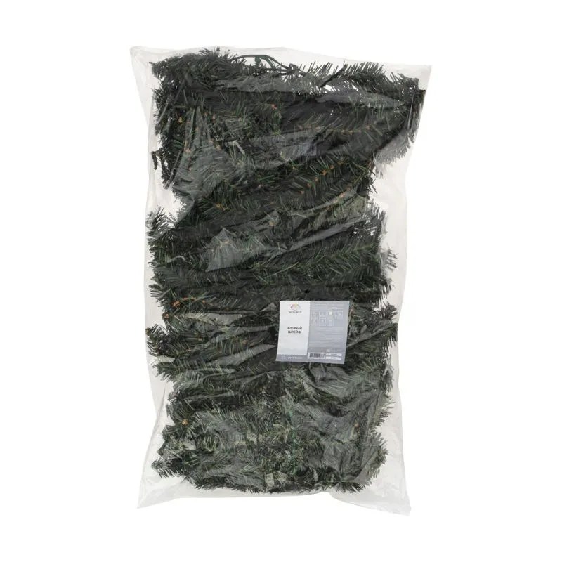 Еловый шлейф 2,7м, диаметр 41см, теплое белое свечение 80 LED NEON-NIGHT - Фото 3