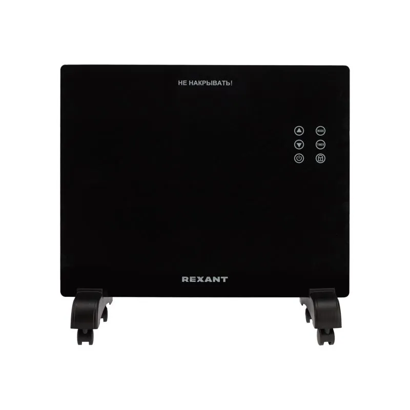 Конвектор электрический с электронным термостатом, 1кВт, Х-нагревательный элемент, Wi-Fi, REXANT - Фото 2