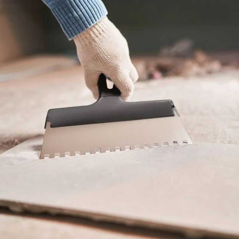 Шпатель фасадный REXANT 250 мм зуб 8х8 нержавеющая сталь, пластмассовая ручка - Фото 2