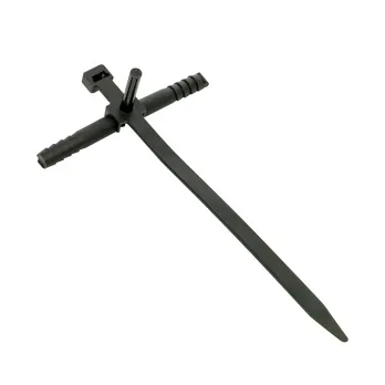 Хомут дюбельный черный (7х150) (50шт.) EKF PROxima