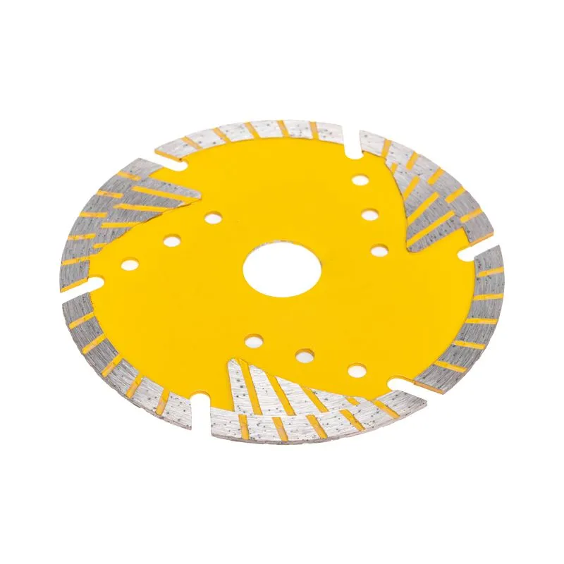 Диск алмазный отрезной Turbo сегментный с защитными секторами, 125х22,2x10мм KRANZ - Фото 3