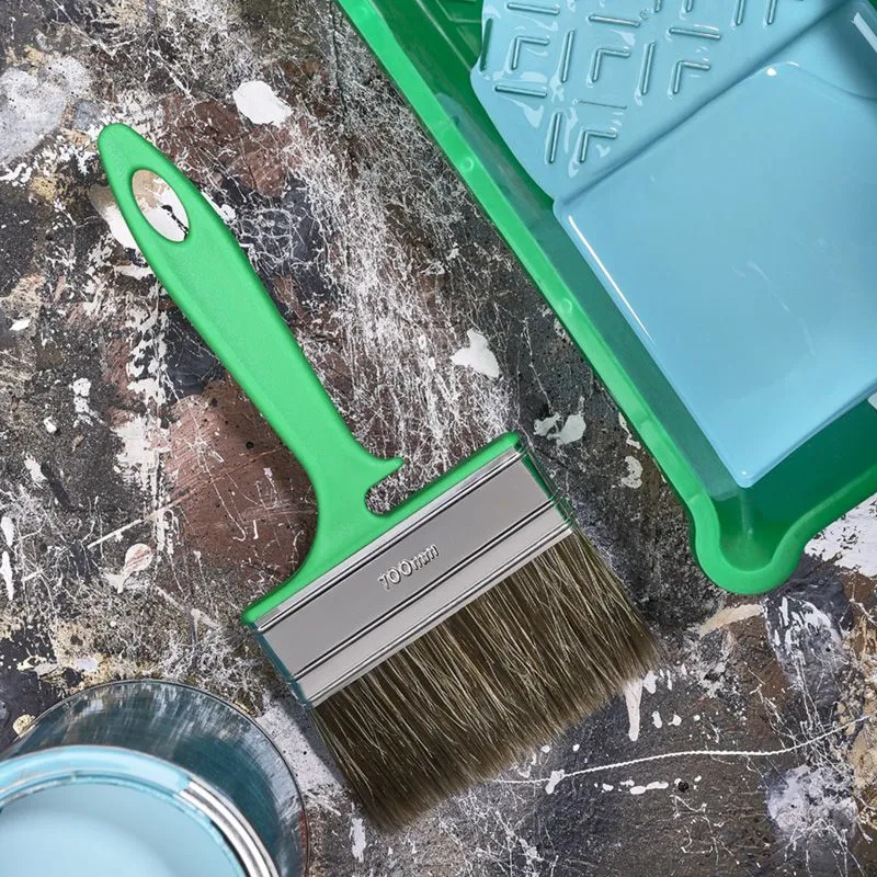 Кисть плоская «Работы по дереву» 100х12 мм REXANT - Фото 2