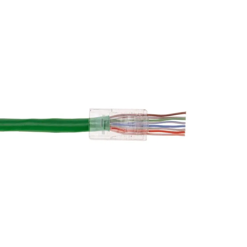 Разъем cквозной RJ-45(8P8C) под витую пару, UTP, CAT 5e REXANT - Фото 4