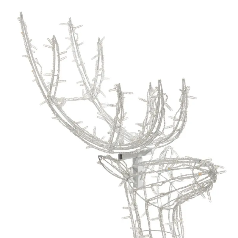 Фигура объемная Олень 115х195см, 528 LED, IP65, цвет свечения белый NEON-NIGHT - Фото 3