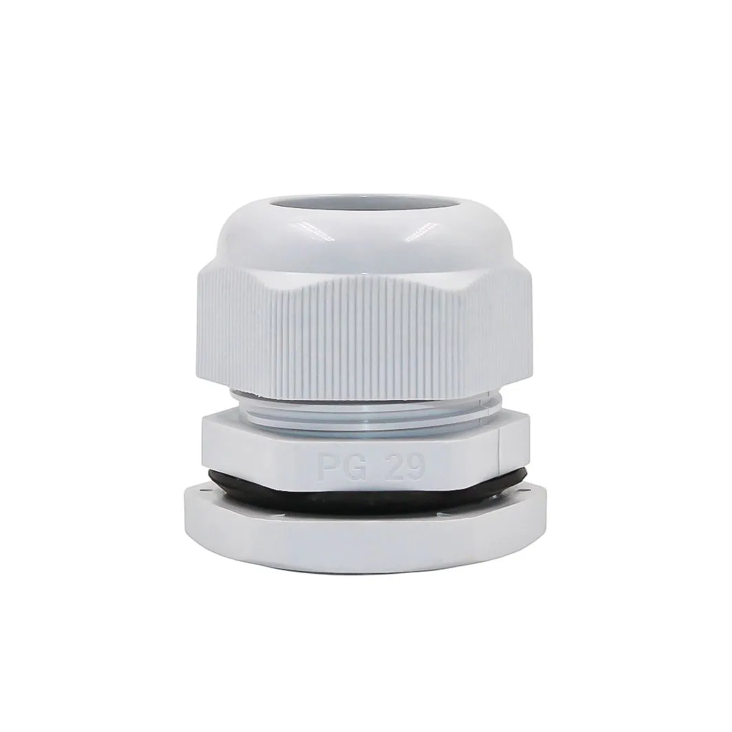 Ввод кабельный PG-29 серый, нейлон, IP68 (d кабеля 18-25 мм) DEKRON