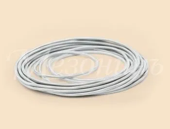 Провод круглый ПВХ 2х0,75, цвет - титан, (бухта 25м) ТМ "МЕЗОНИНЪ" GE70160-37