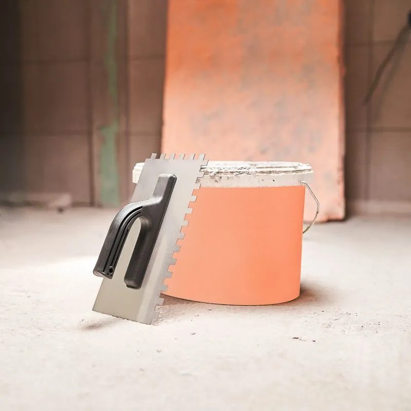 Гладилка нержавеющая 130х270 мм, зуб 10х10 мм, пластиковая ручка REXANT - Фото 3