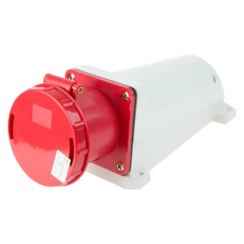 Розетка 135 стационарная 3Р+РЕ+N 63А 380В IP67 REXANT - Фото 2