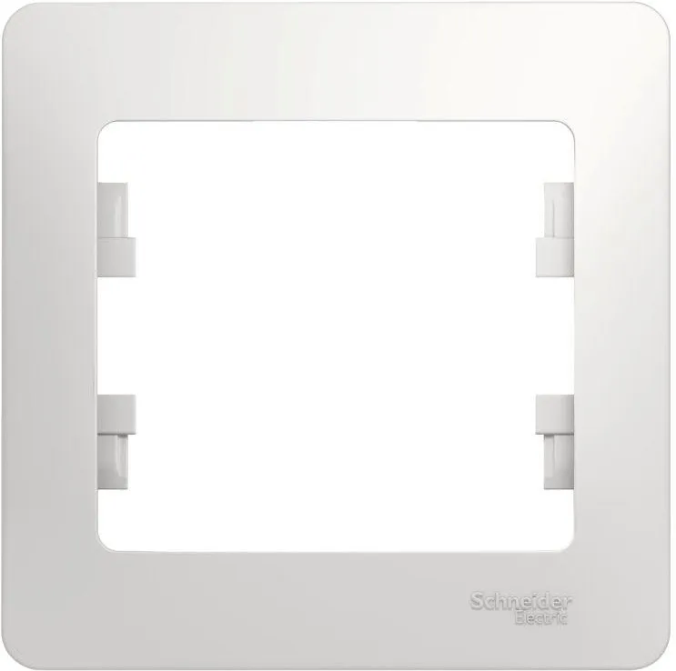 Рамка 1-м Glossa бел. SE GSL000101