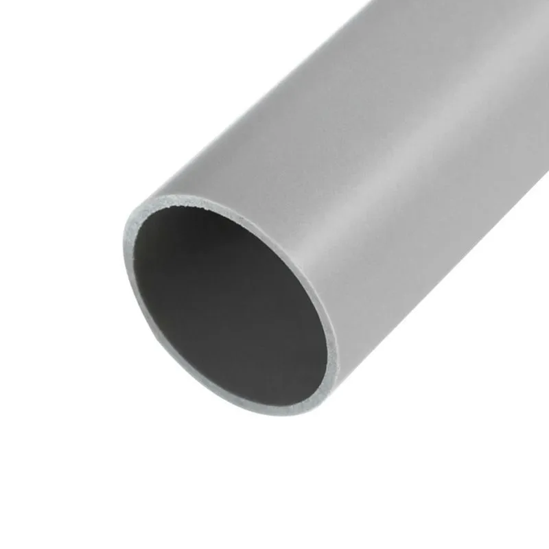 Труба гладкая жесткая ПВХ Ø32 мм, 3-метровая серая REXANT 28-3200-1