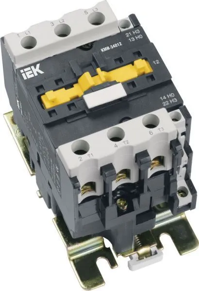 Контактор КМИ-35012 50А 110В/АС3 1NO;1NC IEK для управления электросетью