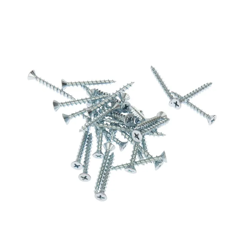 Саморез оконный KRANZ острый, 4.1х35, белый цинк, короб (500 шт./уп.) - Фото 5