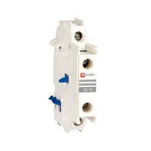 Контакт боковой дополнительный КБ-02 2NC для КМЭ EKF 