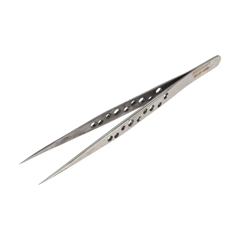 Пинцет прямой узкий 140мм Airy (блистер) REXANT 12-0380