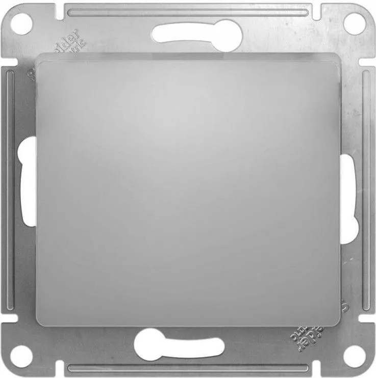 Переключатель проходной 1-кл. СП Glossa 10А IP20 (сх. 6) 10AX механизм алюм. SE GSL000361