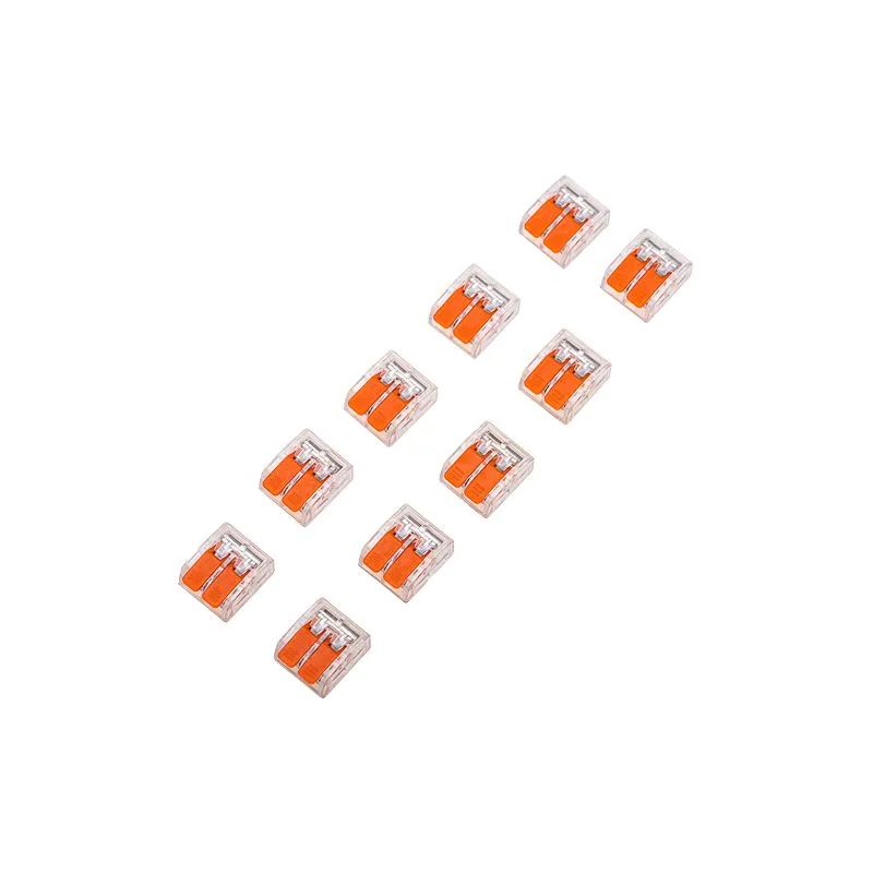 Универсальная компактная клемма СМК 221-412, 2-проводная до 4,0 мм² (блистер 10 шт./уп.) REXANT - Фото 4