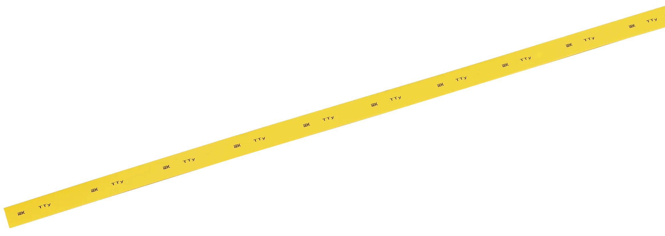 Трубка термоусадочная ТТУ нг-LS 45/22,5 желтая (1м) IEK