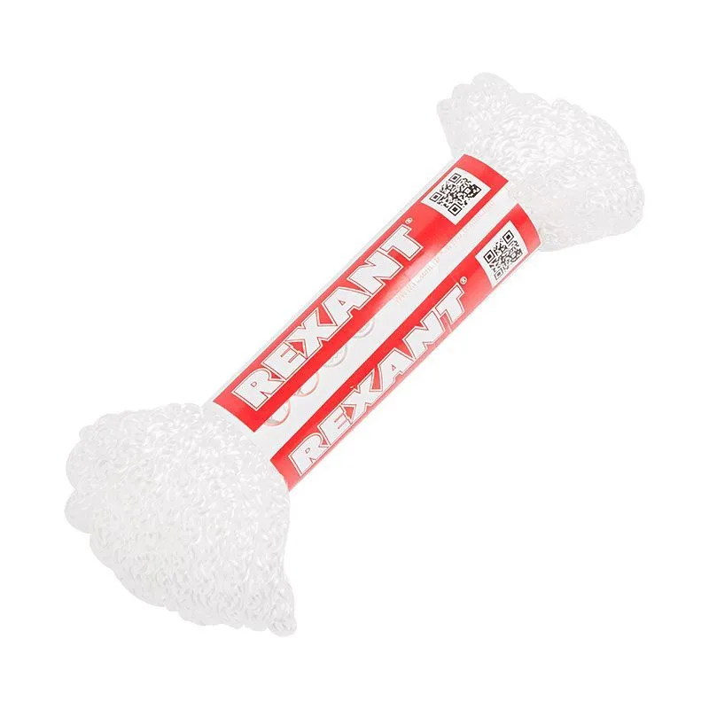 Шнур 5 мм 10 м белый REXANT 77-0510-1