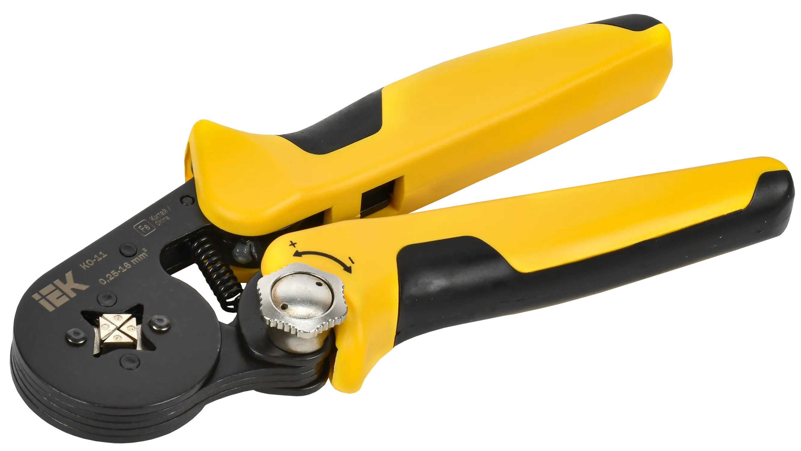 ARMA2L 3 Клещи обжимные КО-11 0,25-16мм2 (квадрат) IEK A2L3-KL10-C025-016-11