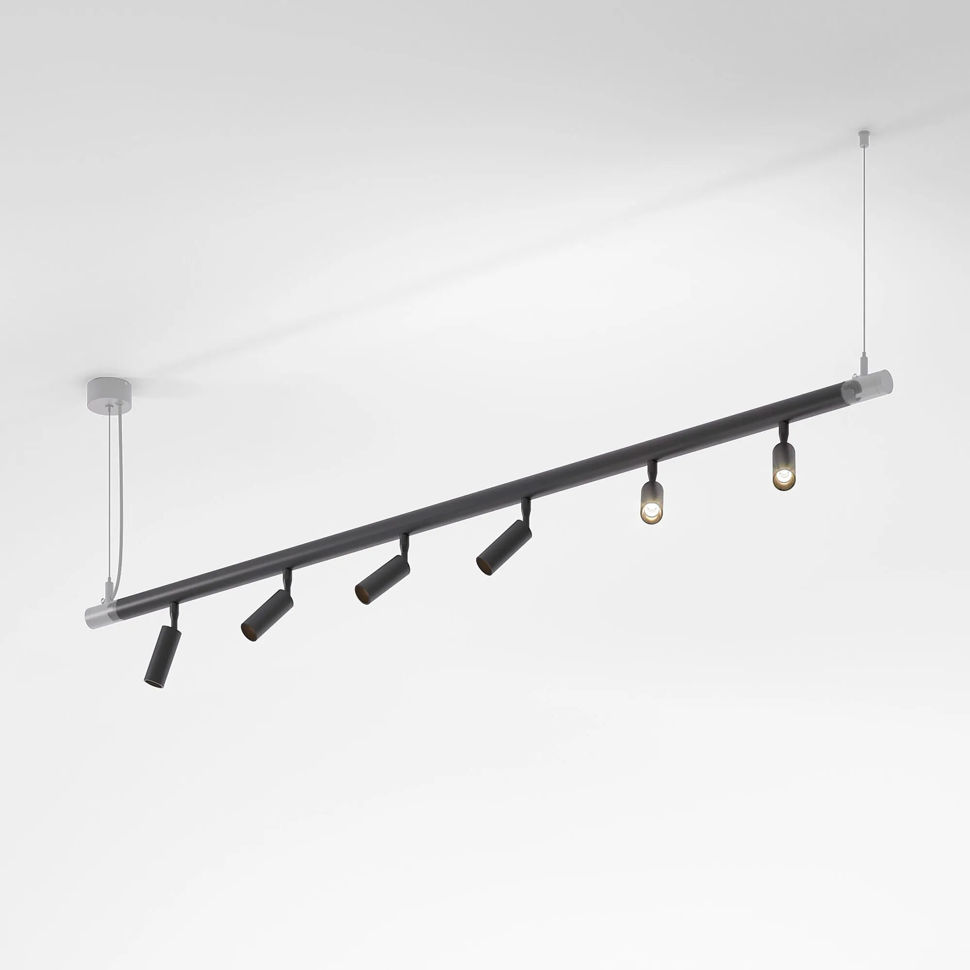 Module System Трековый светильник 24W 3000K (черный) 85178/01 