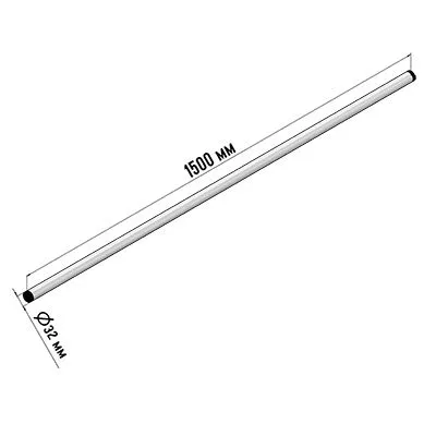 Мачта для антенн КРЫМ-1, 150см REXANT - Фото 2