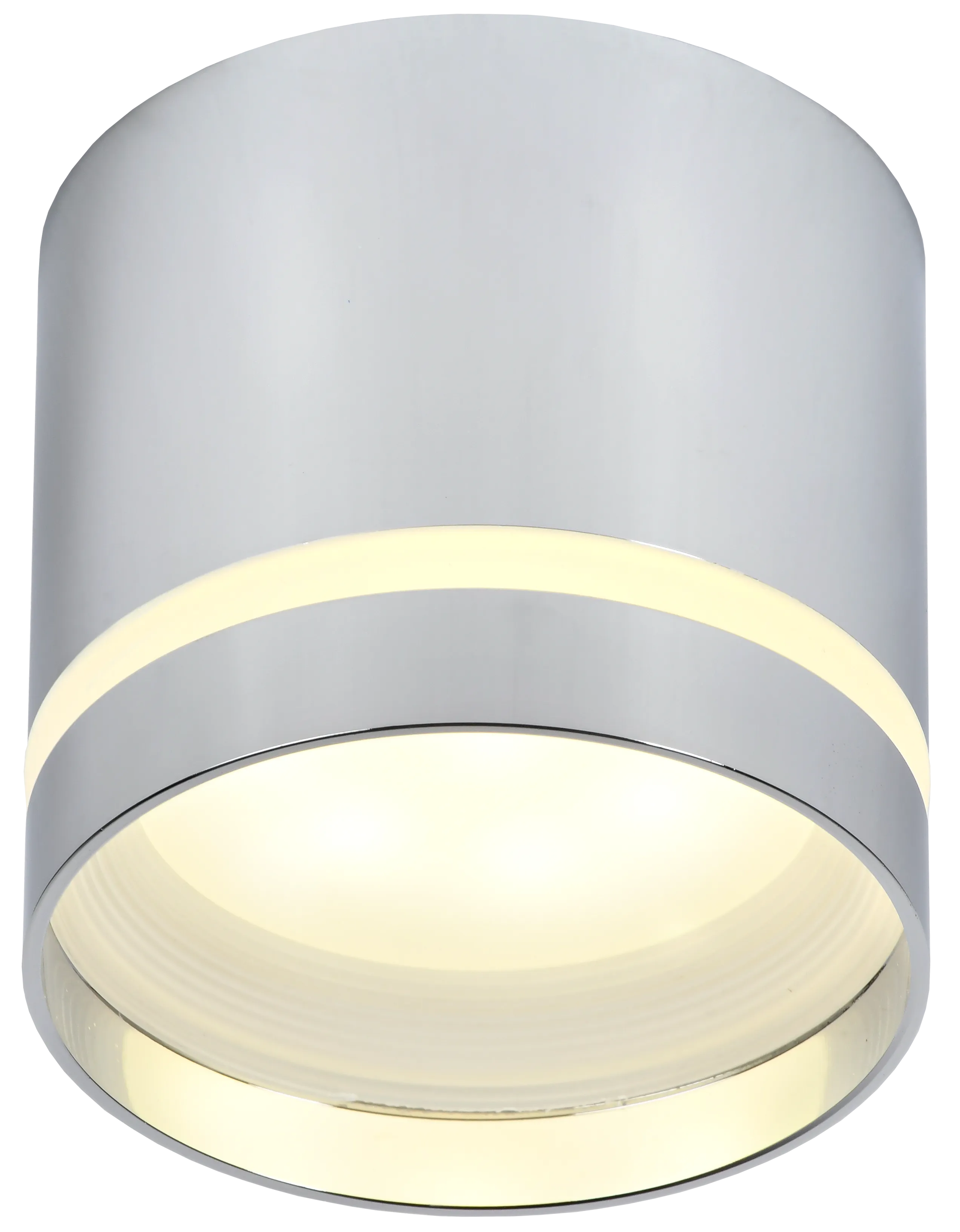 LIGHTING Светильник 4016 накладной потолочный под лампу GX53 хром IEK - Фото 4