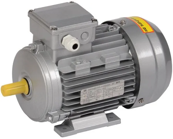 Электродвигатель асинхронный трехфазный АИР 63B2 380В 0,55кВт 3000об/мин 1081 DRIVE IEK DRV063-B2-000-5-3010