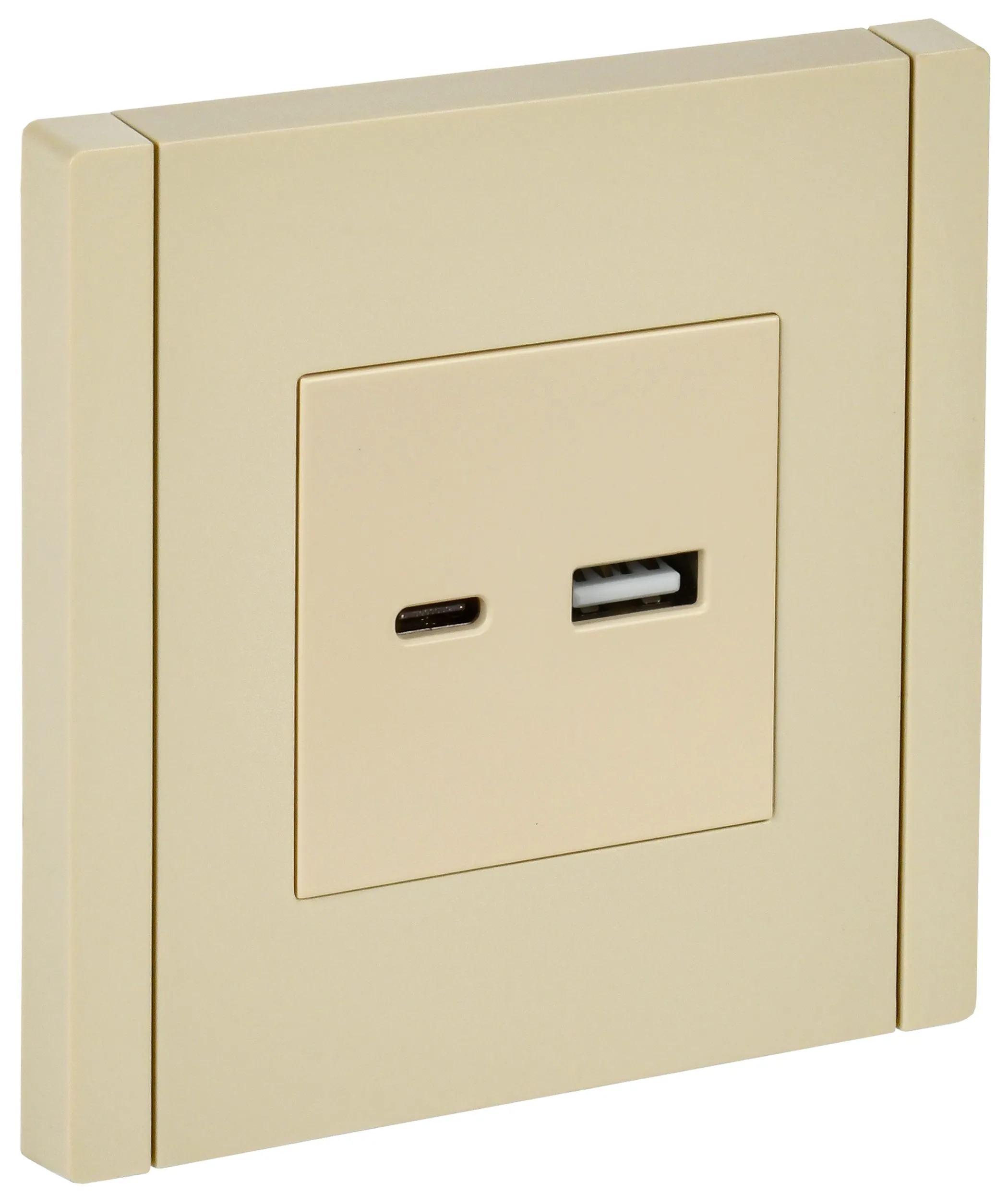 FORTE&PIANO Розетка USB A+C 3,1А FP450 ваниль IEK FP-U22-D31-K10