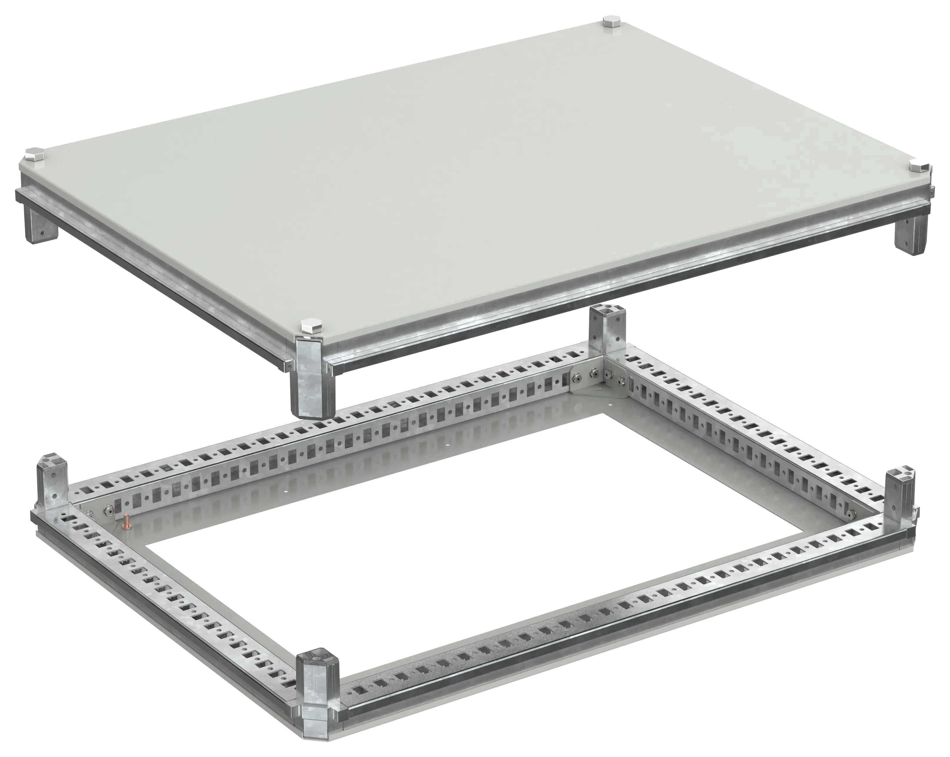 FORMAT Крыша и основание (под фланец) 600х800мм IEK FO-00-KOF-060-080