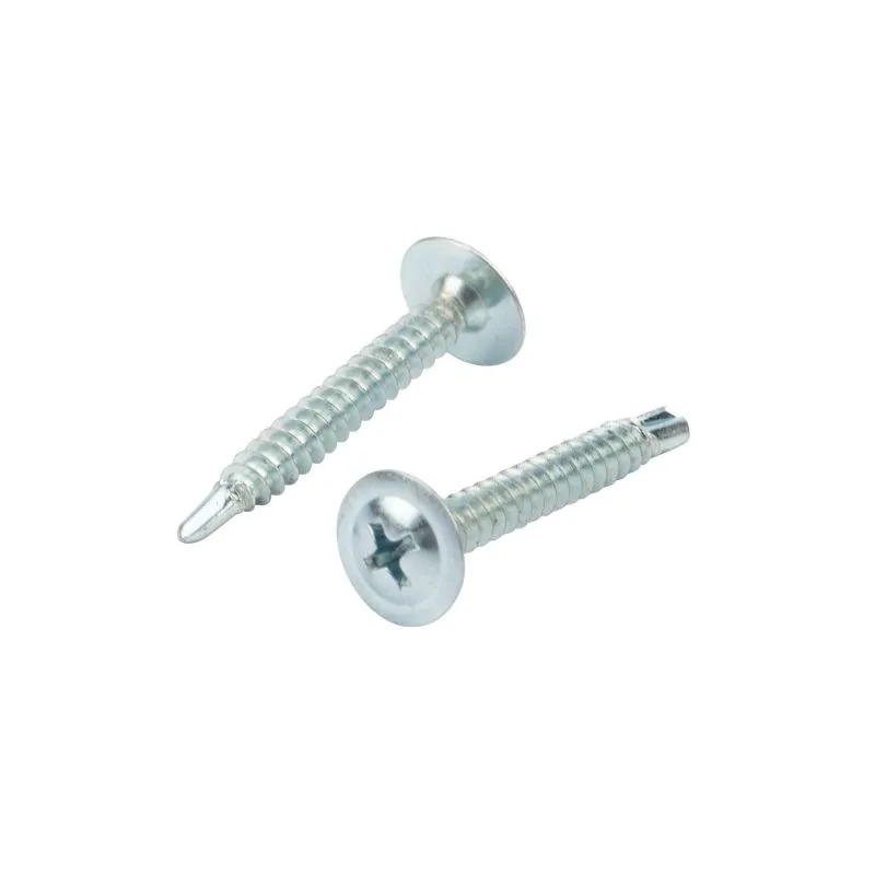 Саморез с прессшайбой ПШС сверло 4,2х32, пакет (500 шт/уп) KRANZ - Фото 4