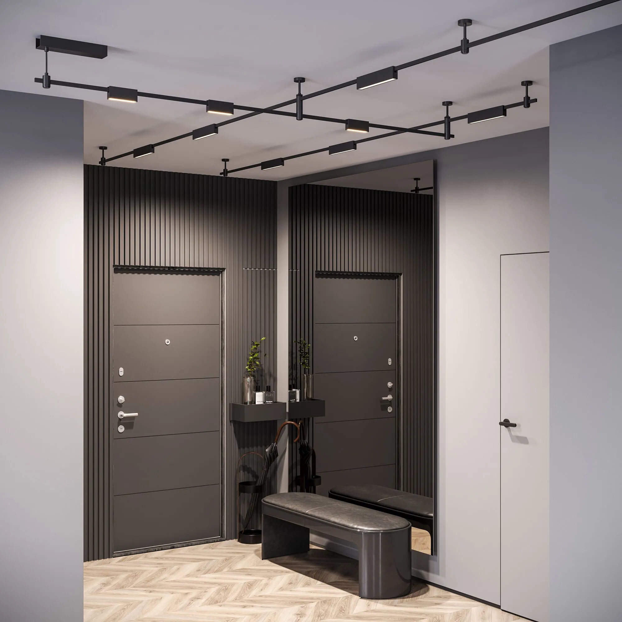 Esthetic Magnetic Трековый светильник 6W 3000K (чёрный) 85122/01 - Фото 4