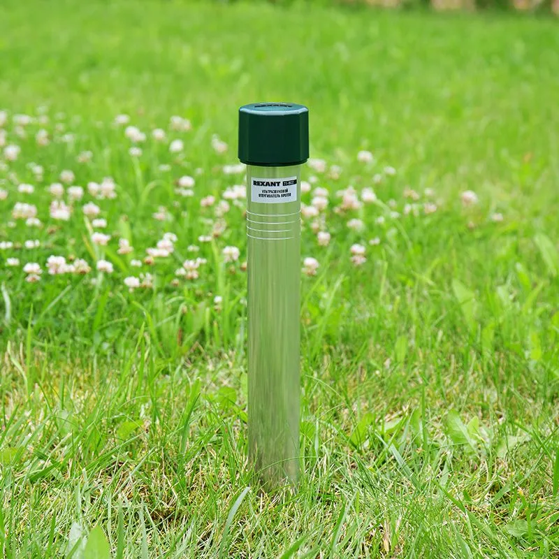 Ультразвуковой отпугиватель кротов R 35м, металл REXANT - Фото 2