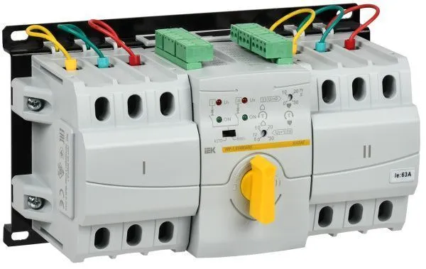 Устройство автоматического ввода резерва модульное АВР-1 STANDARD 63А KARAT IEK 