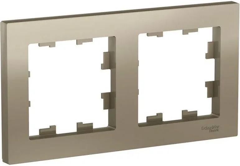 Рамка 2-м AtlasDesign универс. шампань SE ATN000502