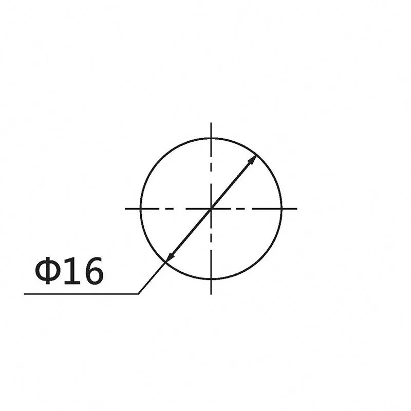 Индикатор Ø16  220V  желтый LED  (RWE)  REXANT - Фото 3