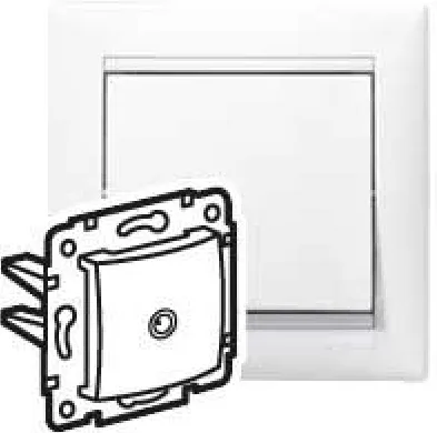 VALENA DIY Розетка TV оконечная белый для электромонтажа