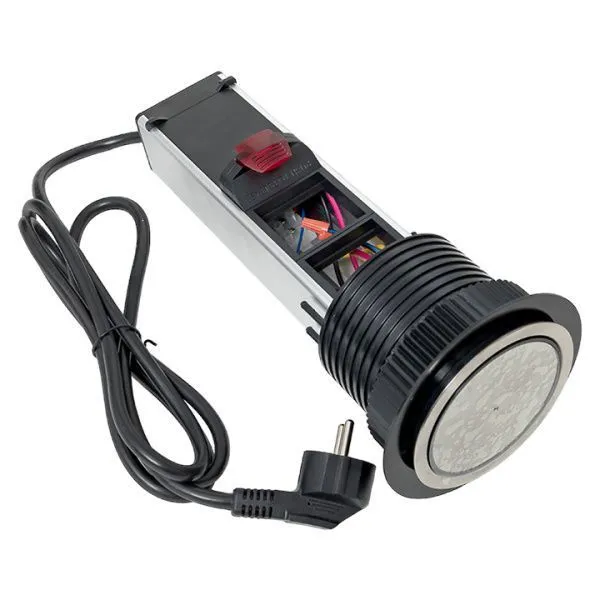 Встраиваемая мини-колонна с беспроводной зарядкой 15Вт, 6 модулей C-Line - Фото 7