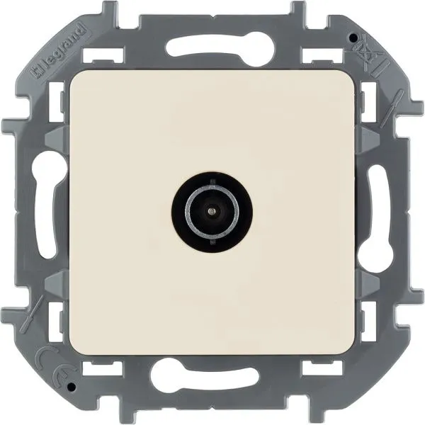 INSPIRIA Розетка TV тип звезда слоновая кость