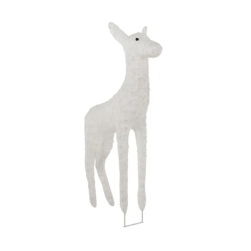 Акриловая светодиодная фигура Олень мама 115х155 см, 1900 светодиодов, IP65 понижающий трансформатор в комплекте, NEON-NIGHT - Фото 3