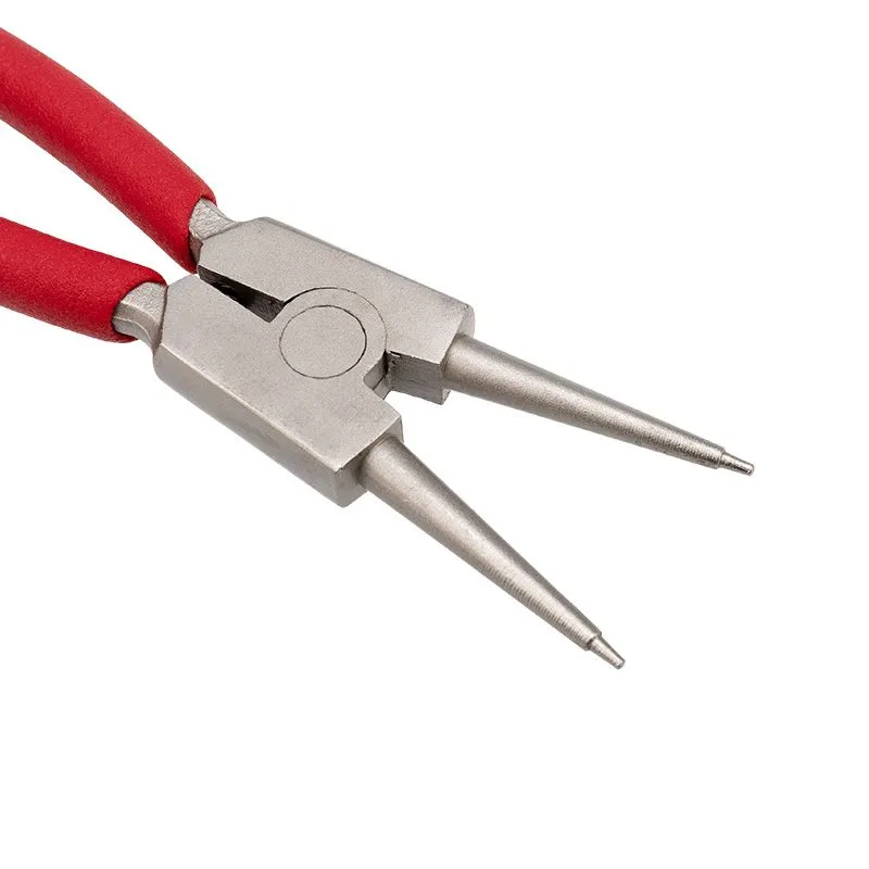 Щипцы для стопорных колец разжим 160мм, обливные рукоятки REXANT - Фото 4