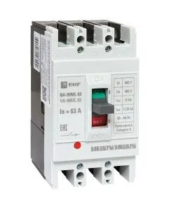 ВА-99МL 63/63А 3P 15кА EKF Basic mccb99-63-63mi