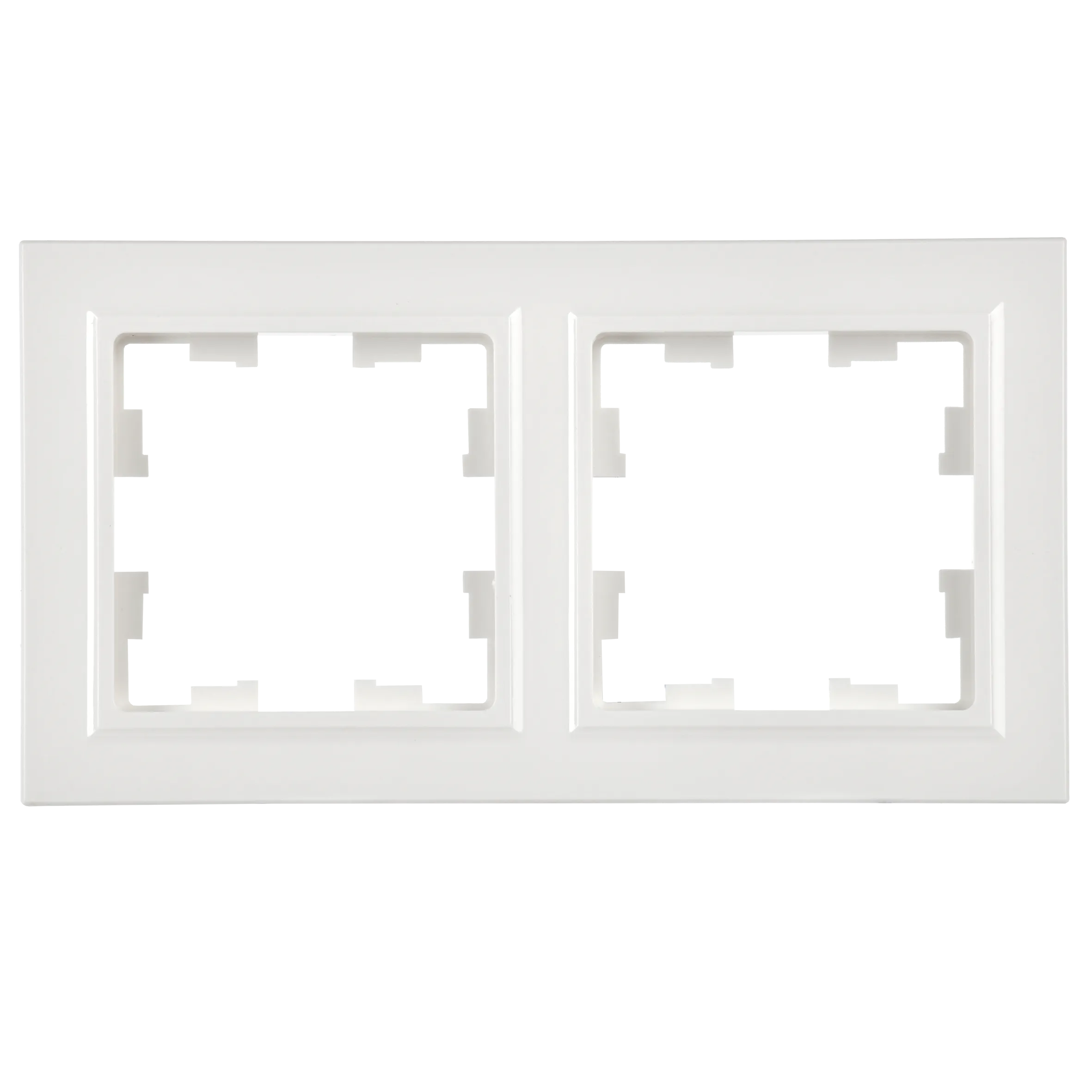 BRITE Рамка 2-местная РУ-2-БрБ белый IEK - Фото 6