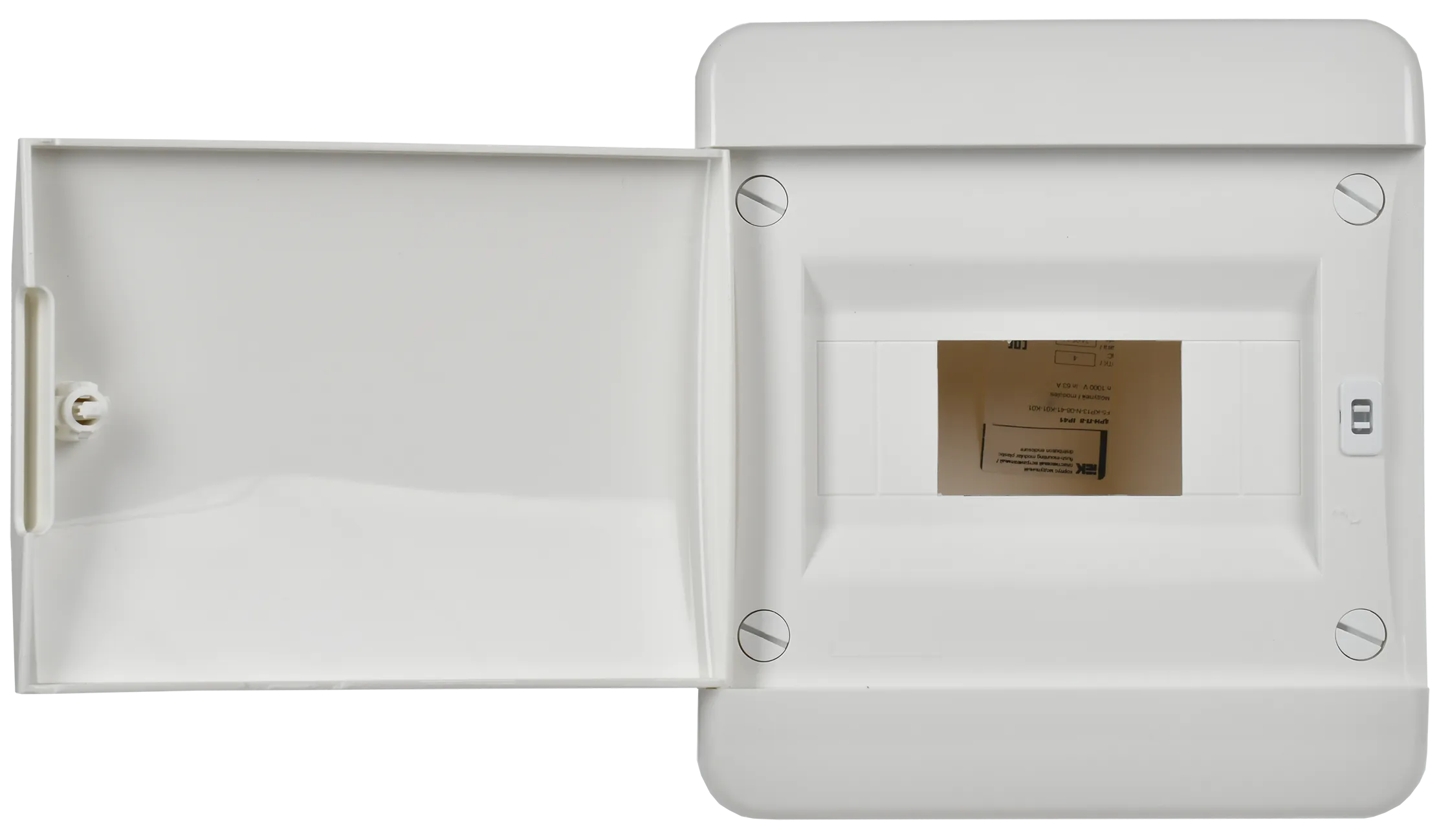 TEKFOR Корпус пластиковый ЩРН-П-8 IP41 белая дверь IEK - Фото 6